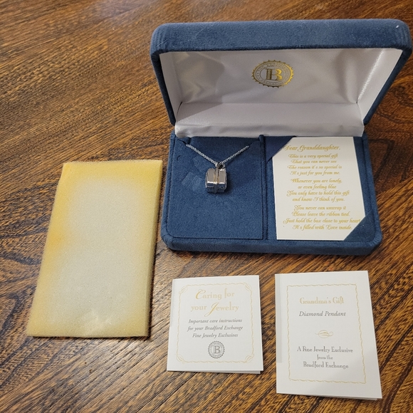 The Bradford Exchange Grandma's Gift Diamond Pendant - Picture 9 of 9